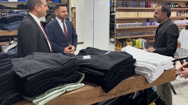 Kozluk Kaymakamı Böçkün esnafı ziyaret etti