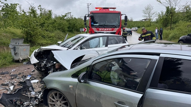 Ordu'da trafik kazası: 3 yaralı