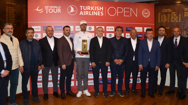 Turkish Airlines Open'da şampiyon İsveçli Lindberg