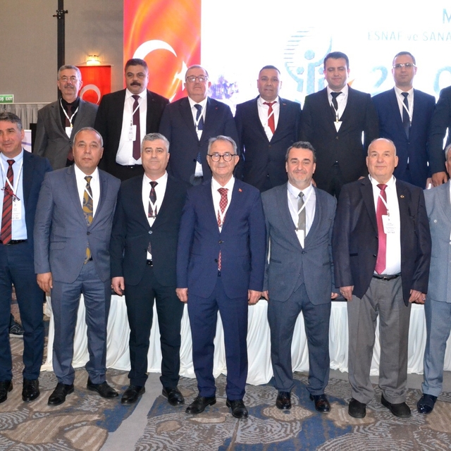 MESOB Genel Kurulu'nda 36 yıllık başkan güven tazeledi