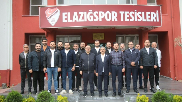 AK Parti heyeti, Elazığspor'la bir araya geldi