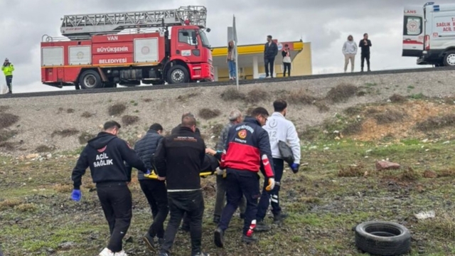 Çaldıran'da trafik kazası: 1 yaralı