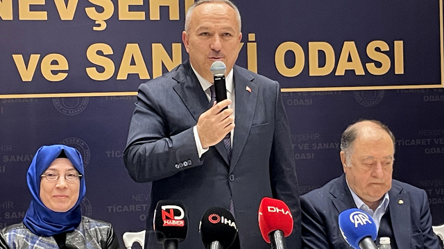 Nevşehir'de Emniyet Genel Müdürü Fidan için veda yemeği düzenlendi