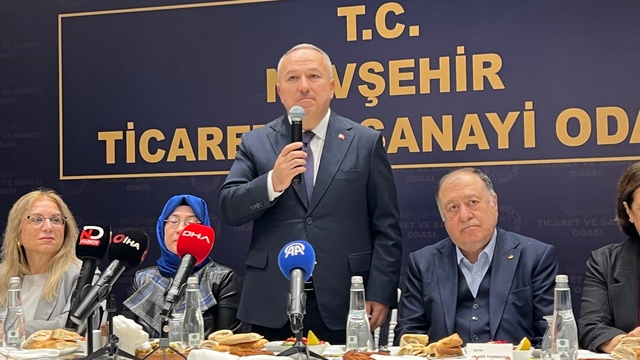 Emniyet Genel Müdürü Fidan'a, valilik yaptığı Nevşehir'de veda yemeği