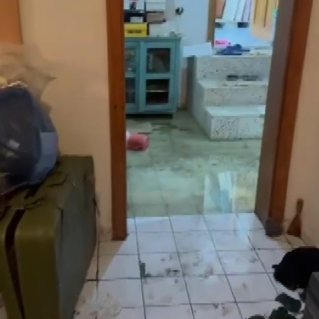 Erzincan'da sağanak yağış: Bodrum katları su bastı