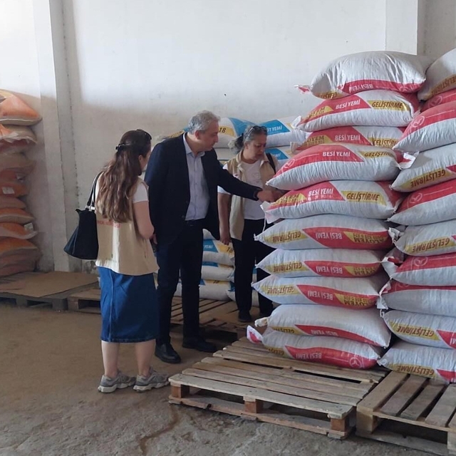 Yem satışı yapan işletmeler denetlendi