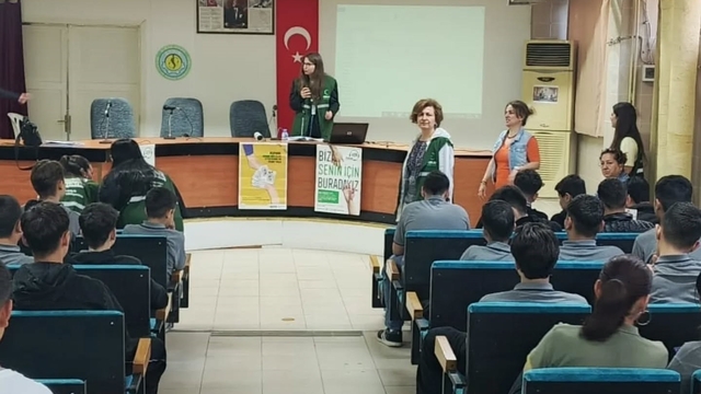 Mimar Sinan MTAL'de bağımlılıkla mücadele etkinliği düzenlendi