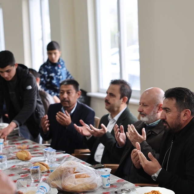 Başkan Çolakbayrakdar: "Topraklarımız rahmetle doydu, hasadımız bereketli o...