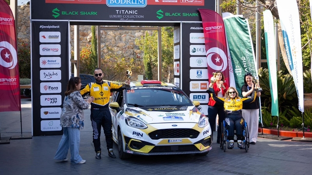Bodrum Rallisi'nde Kübra Denizci Keskin rüzgarı