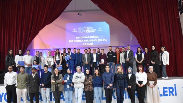 Şiir yarışmasının kazananları belli oldu