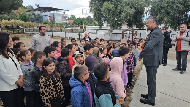 Mastavra İlkokulu'ndan Yeşil Adımlar Projesi
