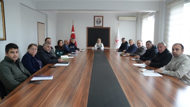 Gökçebey'de yaz ayları öncesi yangın tedbirleri masaya yatırıldı