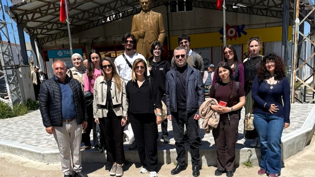 Trakya Üniversitesi öğrencilerinden Enez köylerinde alan incelemesi