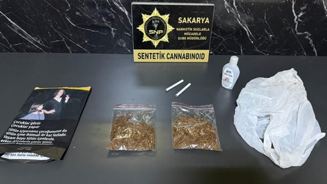 Sakarya'da uyuşturucu ticareti yaptığı iddia edilen zanlı tutuklandı