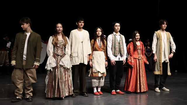 Sinop'ta Türk destanları lise öğrencilerince tiyatro sahnesine taşınıyor