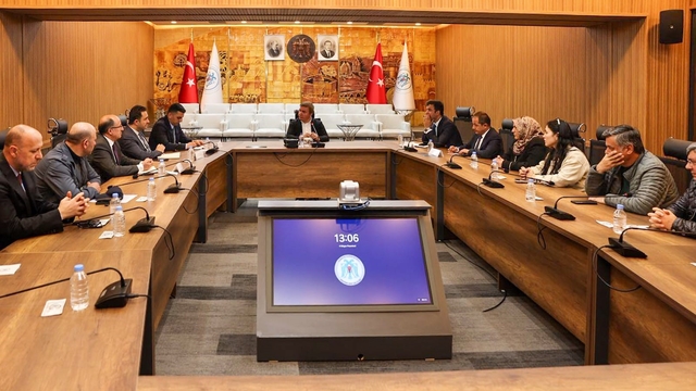 Erzincan'da Toplu Sera Bölgesi için değerlendirme toplantısı
