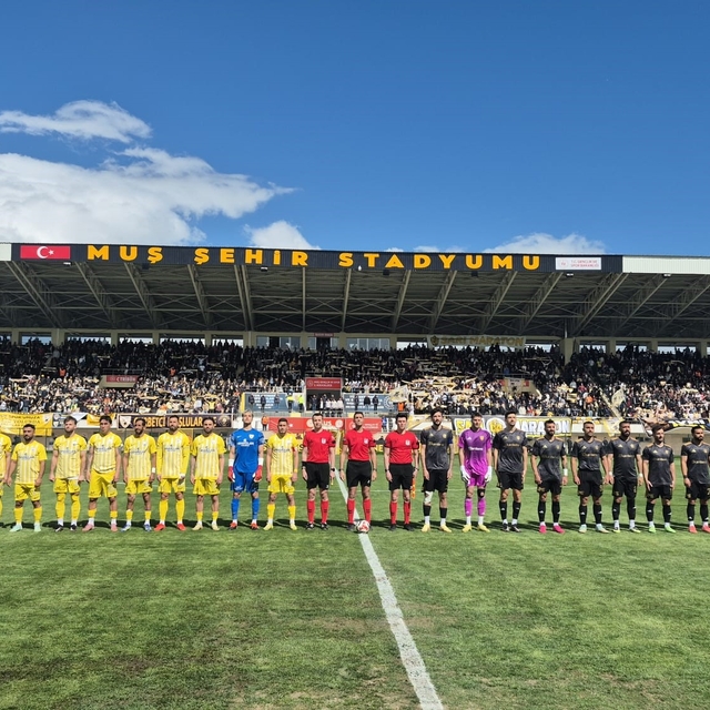 TFF 3. Lig Yükselme Play-Off: Muş Spor:0 - Aliağa FK: 0