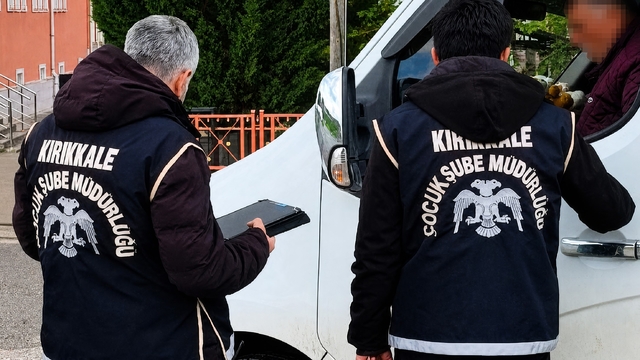 Kırıkkale'de okul çevrelerinde denetim