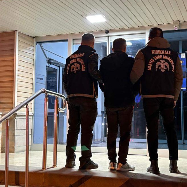 Kırıkkale'de 'uyuşturucu' suçundan aranan yabancı uyruklu hükümlü yakalandı