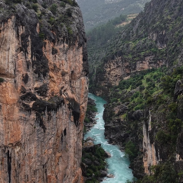 Gezende Kanyonu hayran bırakıyor