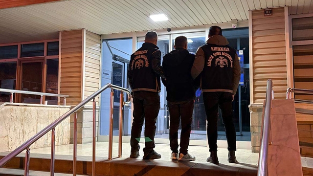 Kırıkkale'de 'uyuşturucu' suçundan aranan yabancı uyruklu hükümlü yakalandı