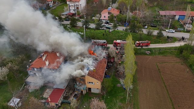 Isparta'da evde çıkan yangın söndürüldü
