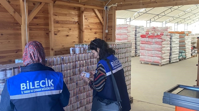 Bilecik'te yem ve gıda güvenliği için eş zamanlı denetim