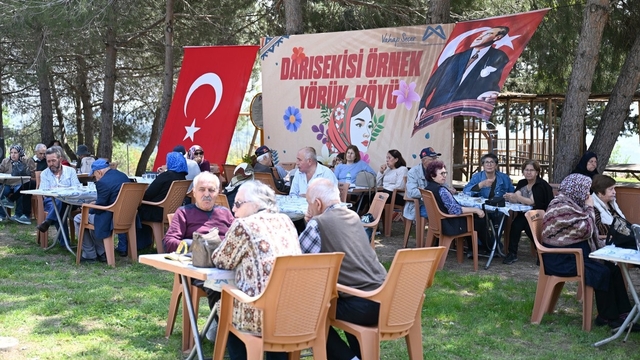 Mersin'de gaziler doğayla iç içe vakit geçirdi