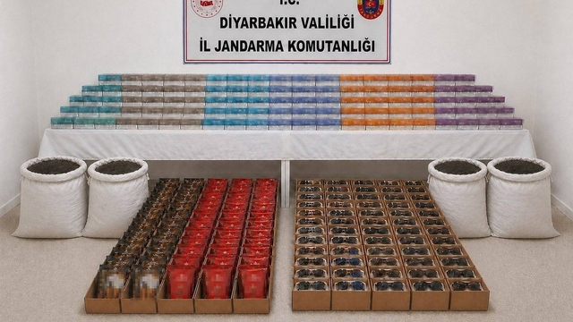 Diyarbakır'da kaçakçılık operasyonları: 58 şüpheli hakkında işlem yapıldı