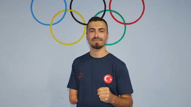 Milli para tekvandocu Osman Ertürk'ün gözü Avrupa şampiyonluğunda