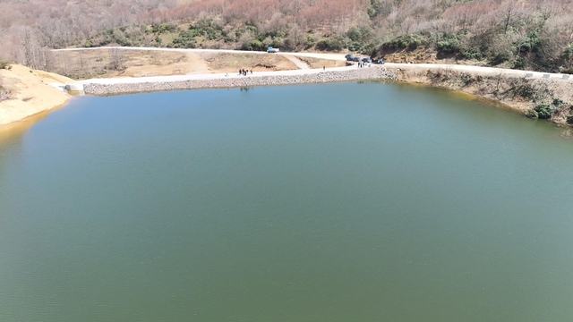 Ordu'da gölet ve barajlarda doluluk arttı