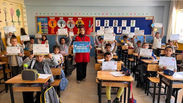 Çemişgezek'te öğrencilere yönelik sağlık farkındalık etkinliği