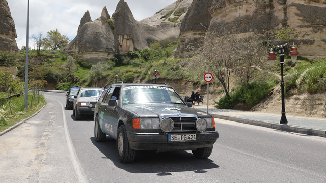 Doğu-Batı Dostluk ve İpek Yolu Rallisi Kapadokya etabı tamamlandı