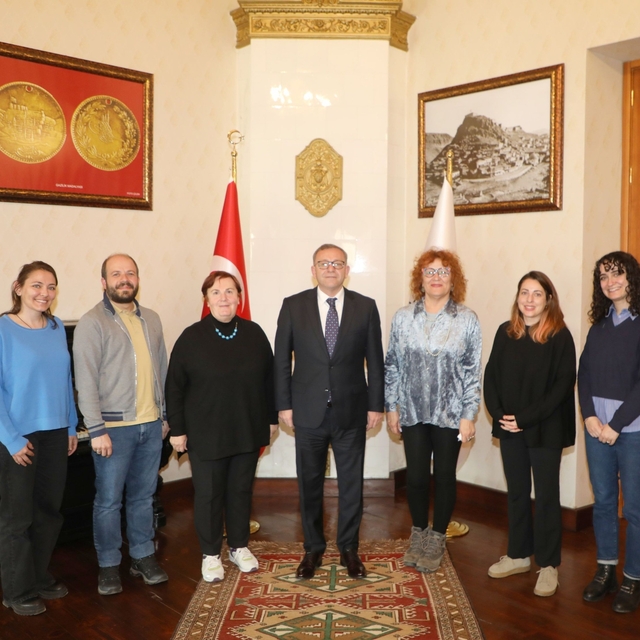 Kars'ın geleceği masada: Akademik heyetten Vali Polat'a kritik sunum