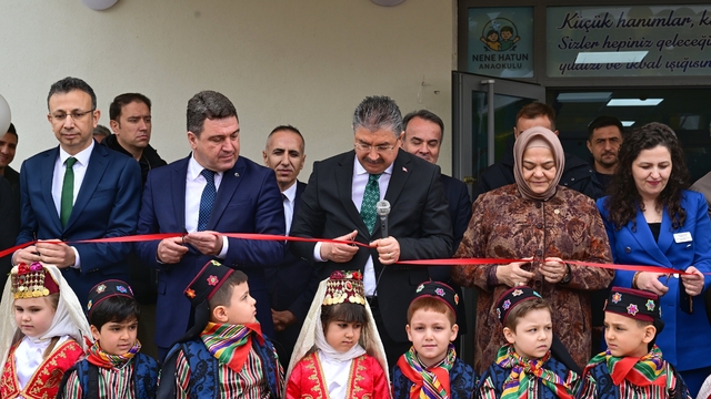 Eskişehir'de Nene Hatun Anaokulu törenle açıldı