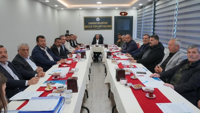 Darende Belediyesi Mayıs Ayı Meclis toplantısı