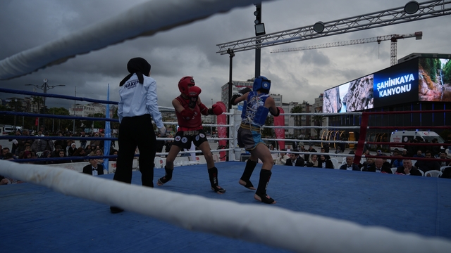Samsun'da muay thai heyecanı