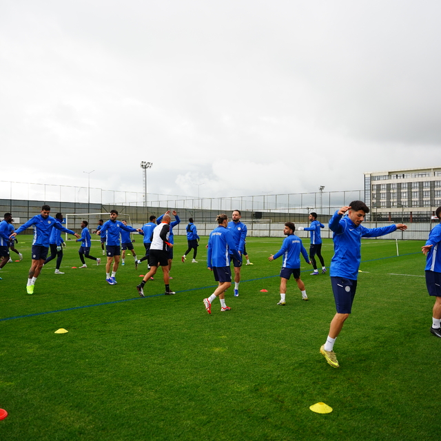 Çaykur Rizespor, ikas Eyüpspor maçı hazırlıklarını sürdürdü
