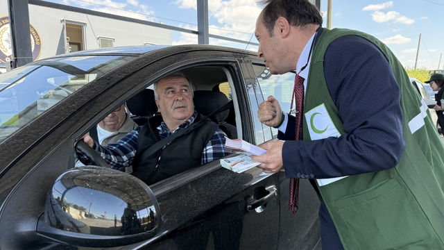 Tekirdağ'da sürücülere "ekran bağımlılığı" uyarısı