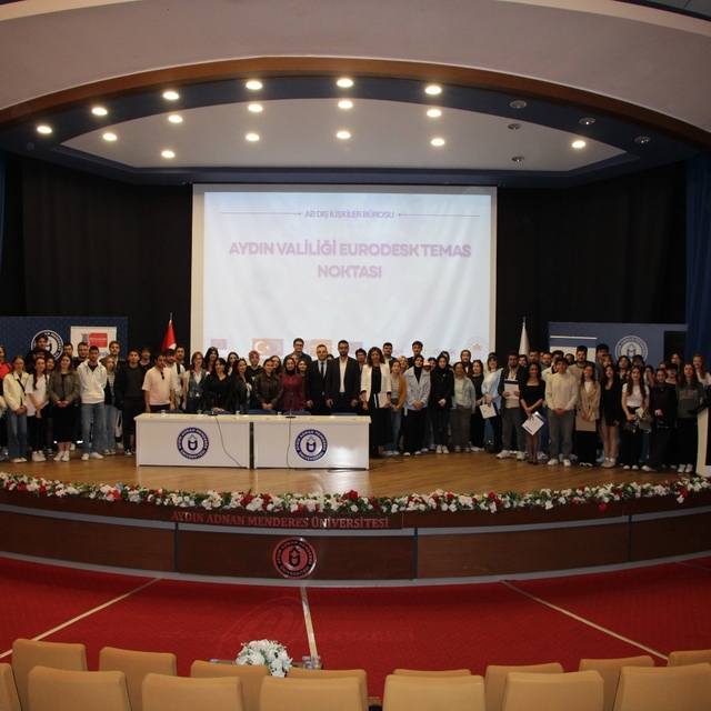 ADÜ'de "Avrupa Gençlik Portalı" bilgilendirme semineri gerçekleştirildi