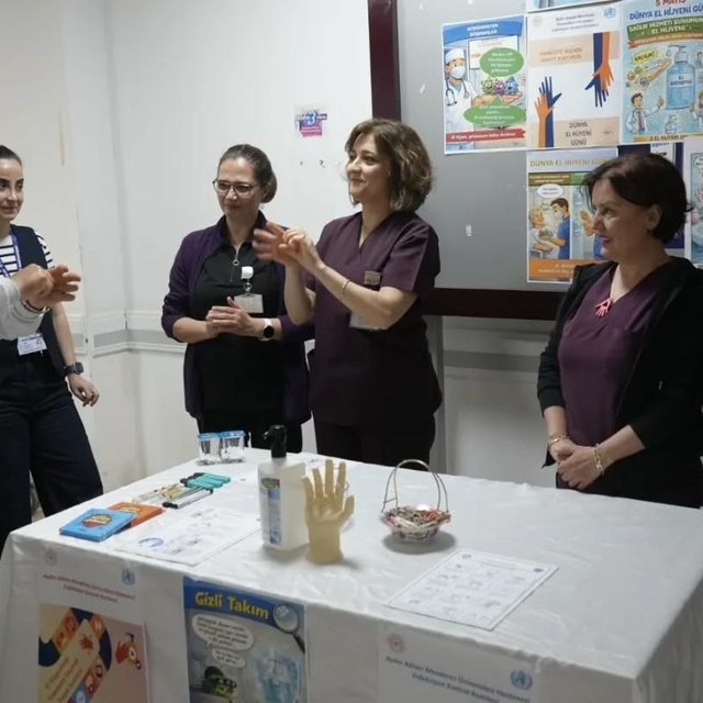 Hastanede el hijyenine dikkat çekildi