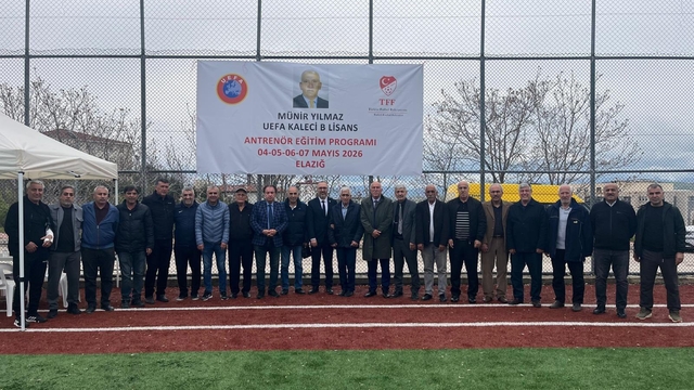 Elazığ'da UEFA Kaleci B Antrenör Eğitim Programı başladı