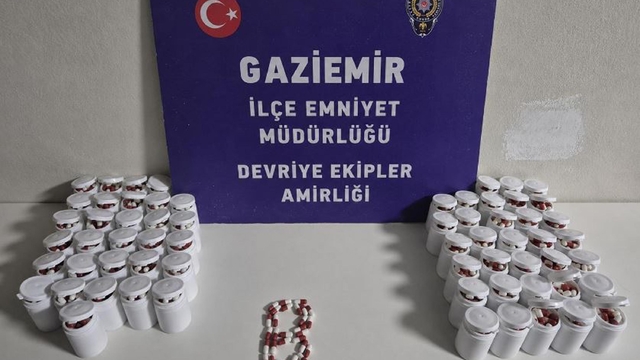 Takside 3 bin sentetik hap ile yakalanıp, gözaltına alındı