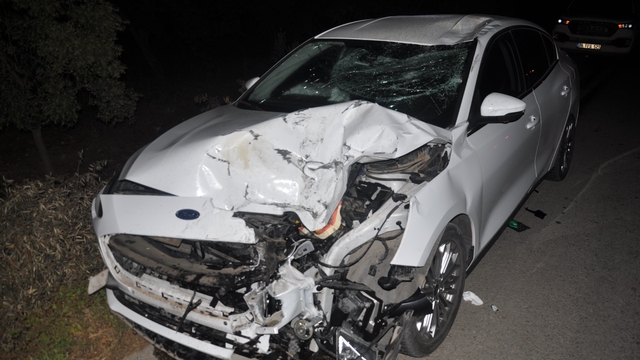 İzmir'de otomobille çarpışan motosikletin sürücüsü öldü