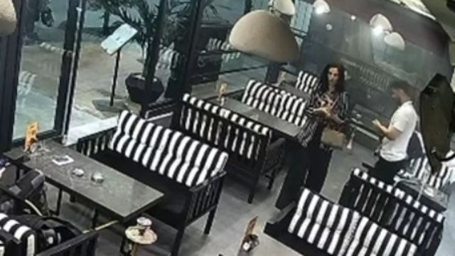 Burdur'da vahşice öldürüldüğü ortaya çıkan Kübra'nın son anları kameraya yansıdı