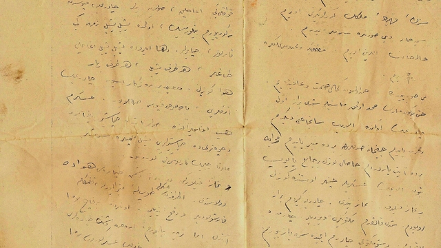 Kahraman 57'nci Alay Komutanının yazdığı mektup torununa miras kaldı