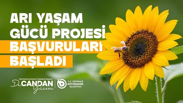 Tekirdağ'da arıcılara yem desteği başvuruları başladı