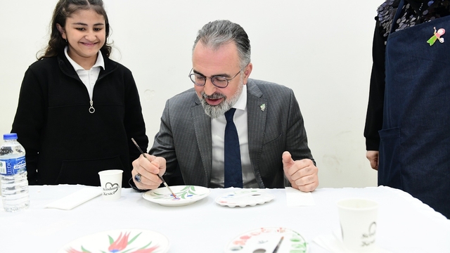 Bursa Kestel'de çocukların ekran bağımlılığına karşı sanat aşısı