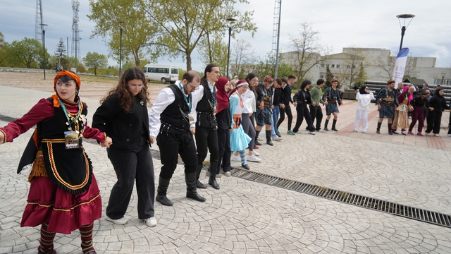 Üniversite öğrencilerinin Hıdırellez coşkusu