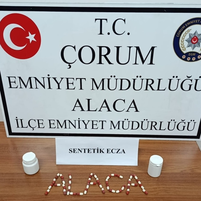 Çorum'da uyuşturucu opersyonu: 3 gözaltı